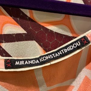 Greek designer Miranda Konstantinidou caftan